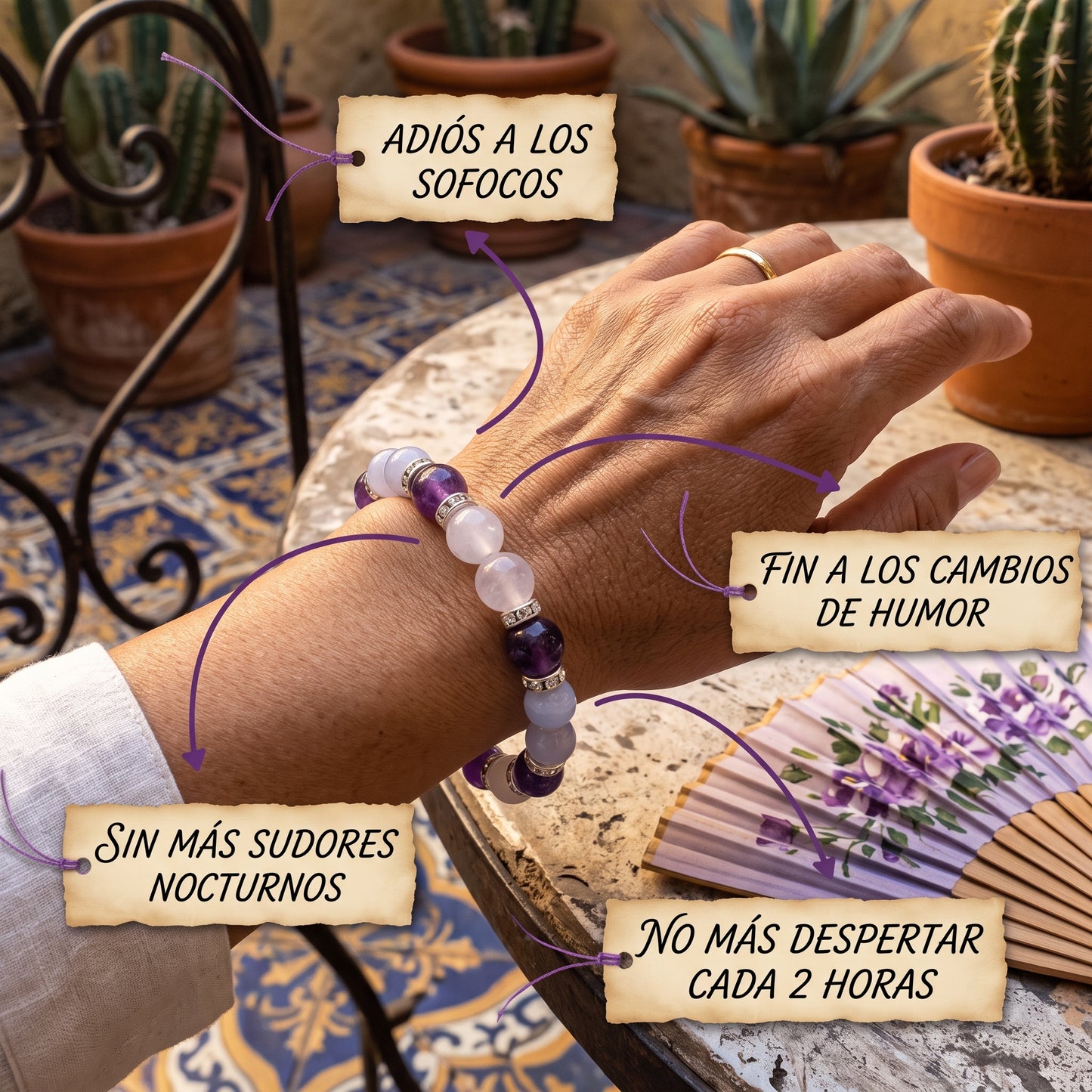 Brivori™ - Pulsera de Bienestar para la Menopausia