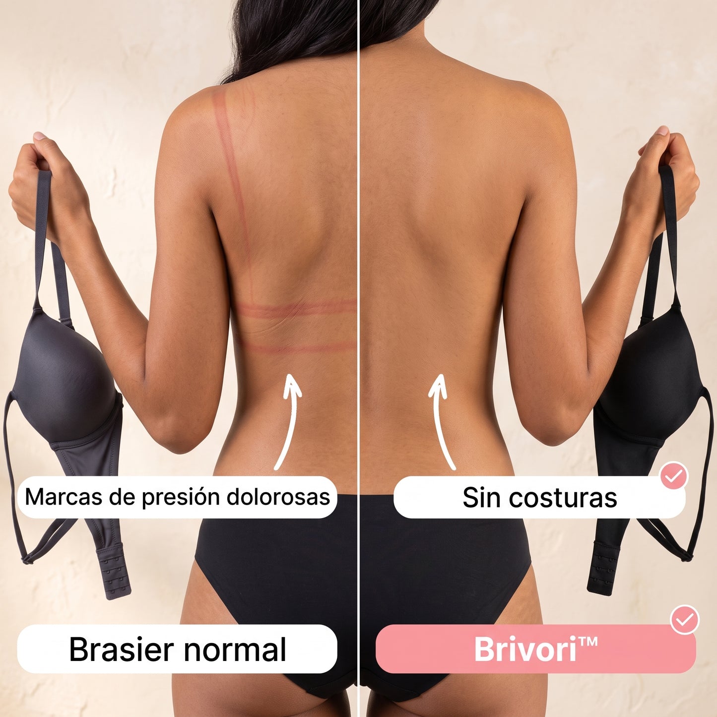 Brivori™ - Brasier Suave Sin Varilla