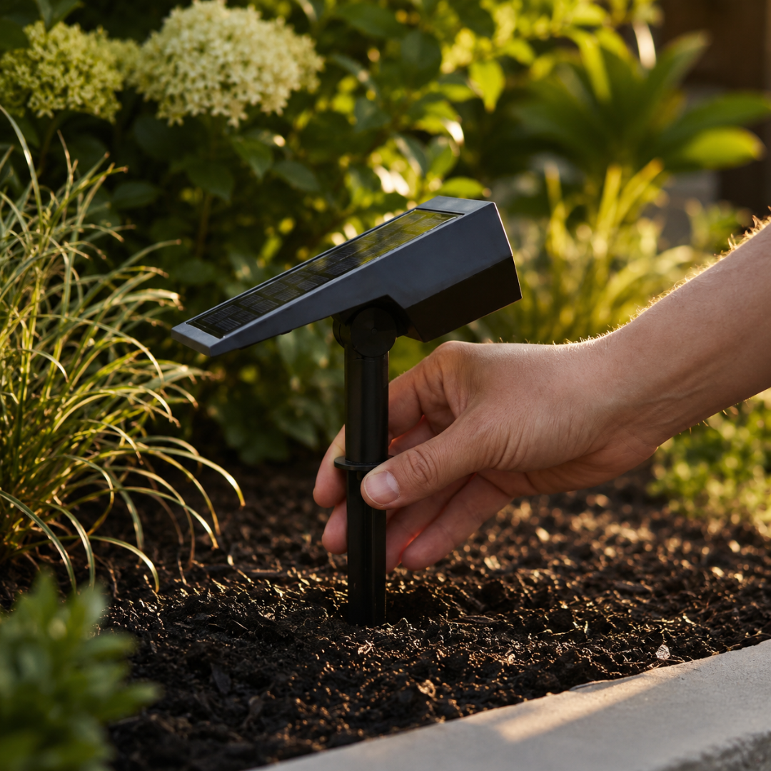 SOLTERRA™ - Foco solar de jardín ajustable