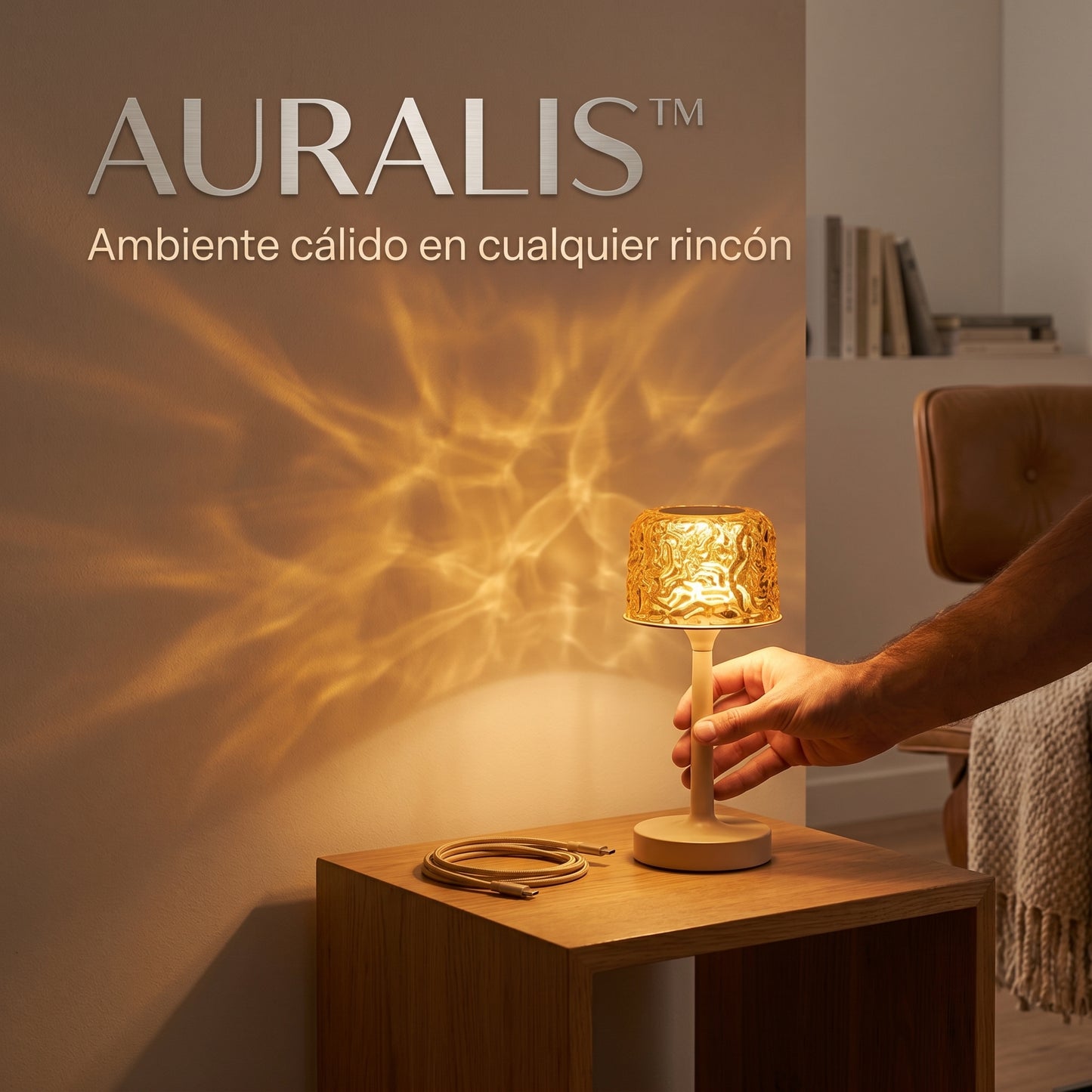 AURALIS™ - Lámpara de proyección ámbar