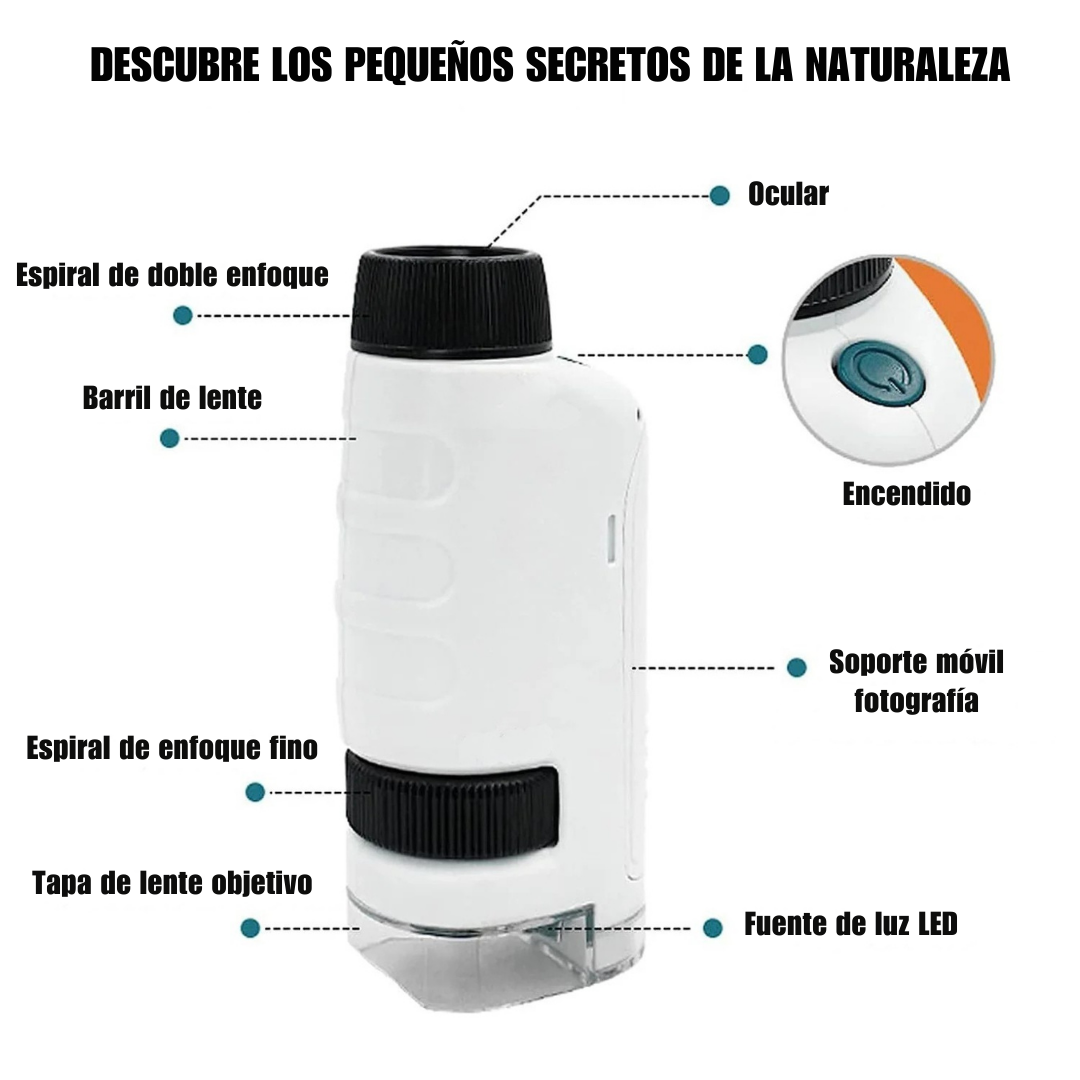 LUMIX™ – Microscopio Infantil de Exploración