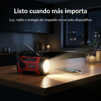 VIGORIX™ - Radio de energía de emergencia