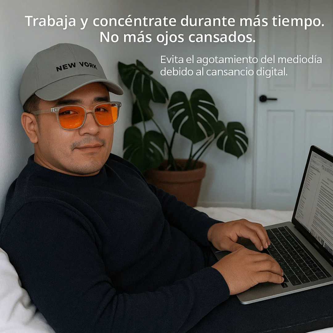 ClarityGuard™– Gafas Anti-Luz Azul Premium