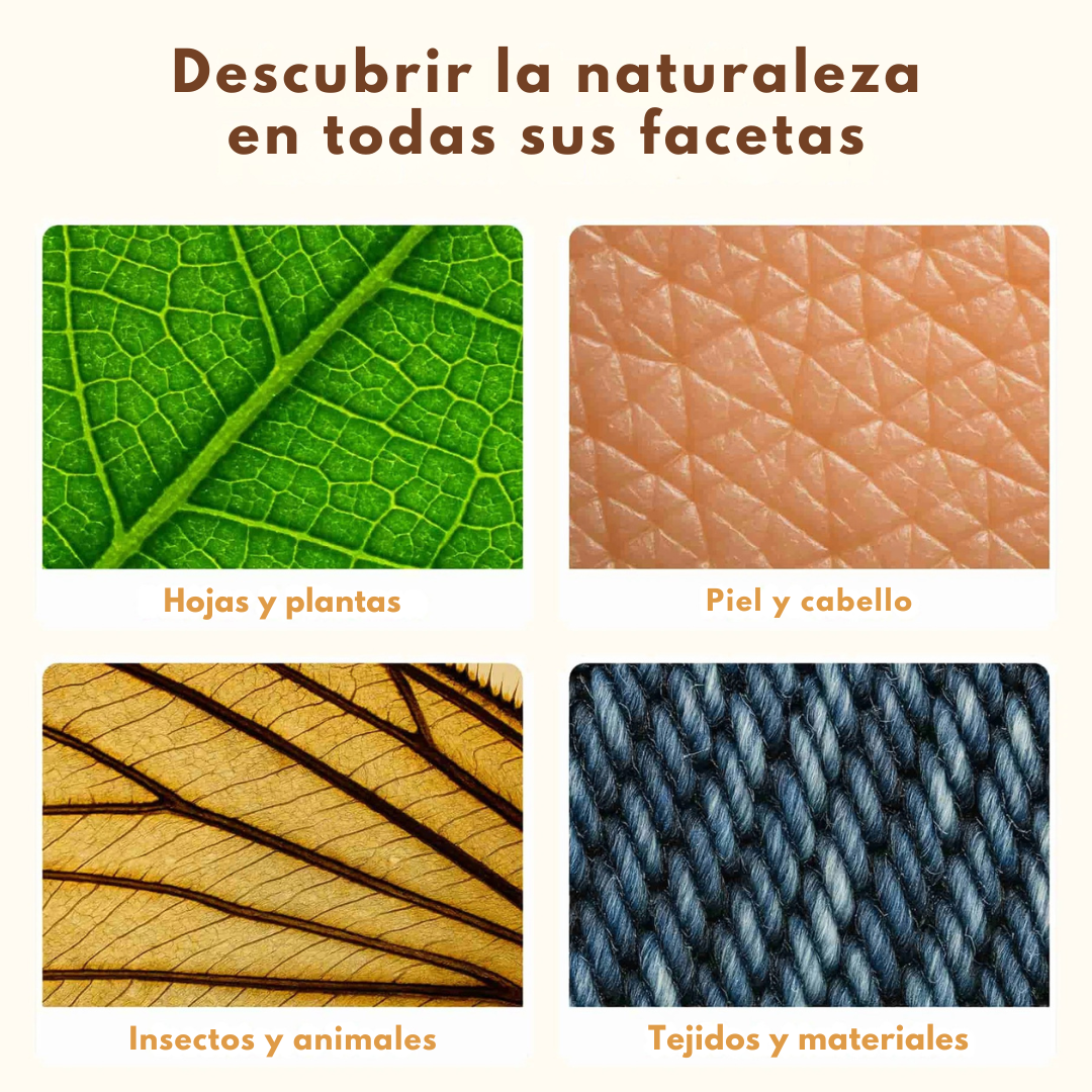 MicroScopeX™ – Microscopio Digital Infantil 1000x (+Cartas Gratis)