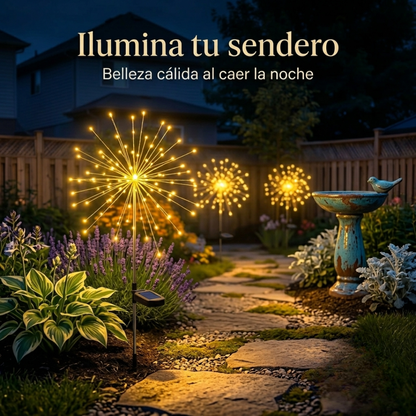 AURAFLEUR™ - Lámpara solar de jardín con forma de estrella