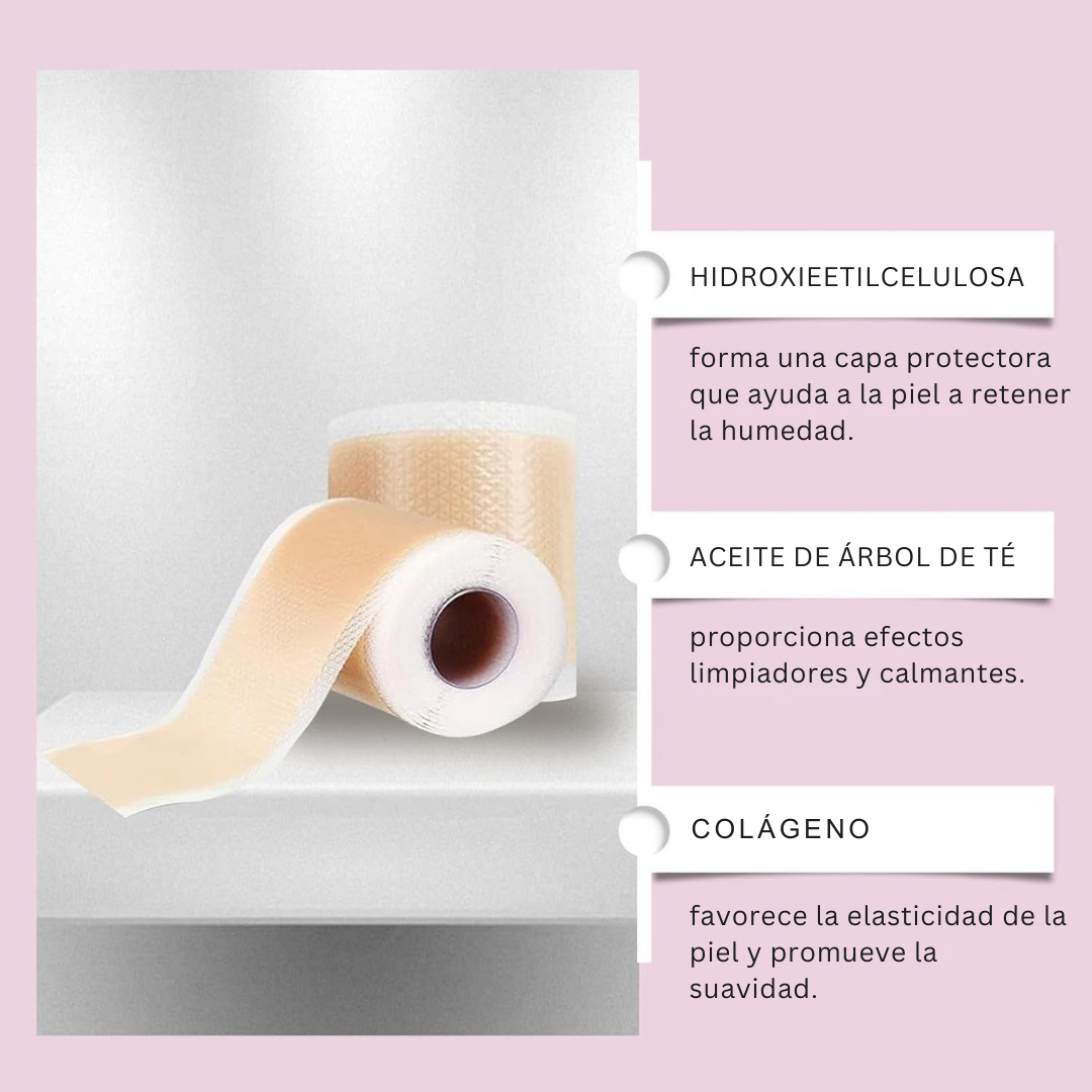 FlexiGlow™ – Hojas de Colágeno para Cicatrices y Arrugas