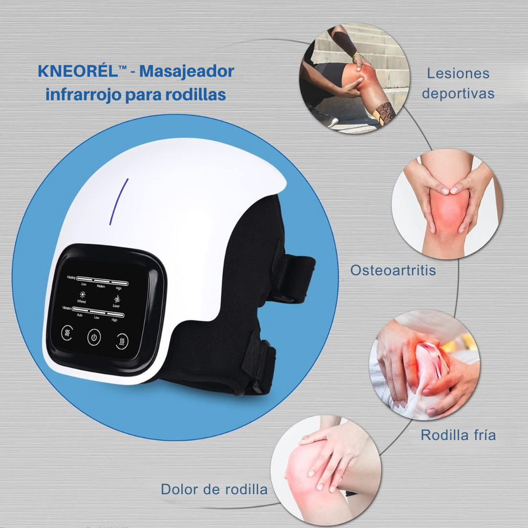 KNEORÉL™ – Masajeador infrarrojo para rodillas