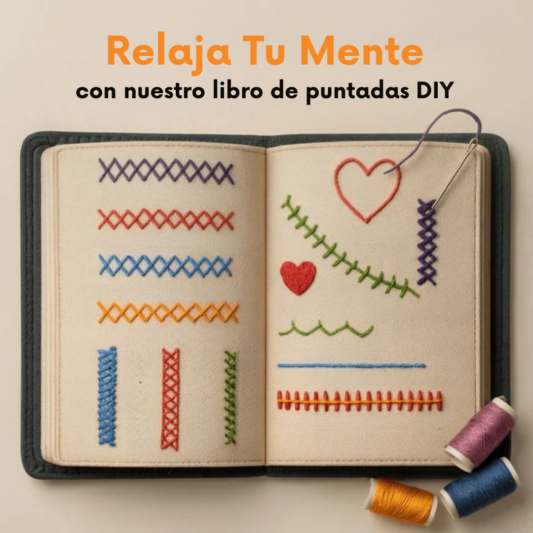 STITCHORA™ – Libro Puntadas Bordado