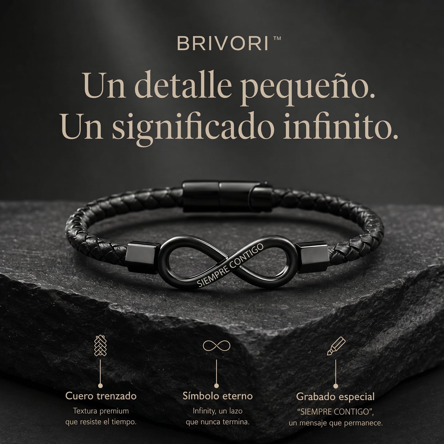 Brivori™ - Pulsera Infinita para Él
