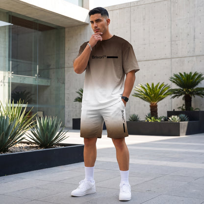 Brivori™ - Conjunto Casual de Verano con Efecto Degradado