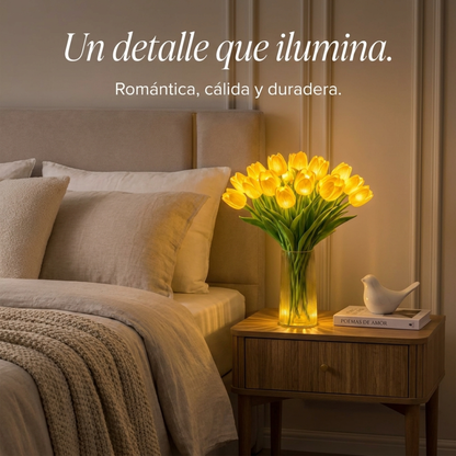 TULIVARA™ - Ramo de tulipanes resplandecientes
