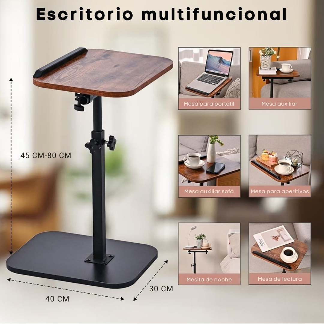 NIVARO™ – Mesa Multifuncional Ajustable
