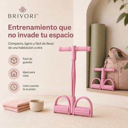 Brivori™ - Banda de Resistencia con Pedales para Ejercicio