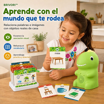 Brivori™ - Tarjetas Educativas Parlantes para Estimulación del Habla