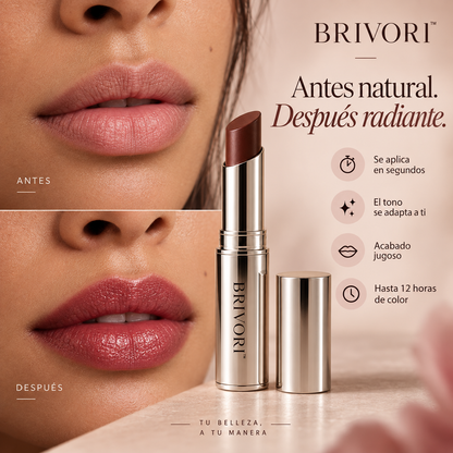 Brivori™ - Labial Cremoso Satinado