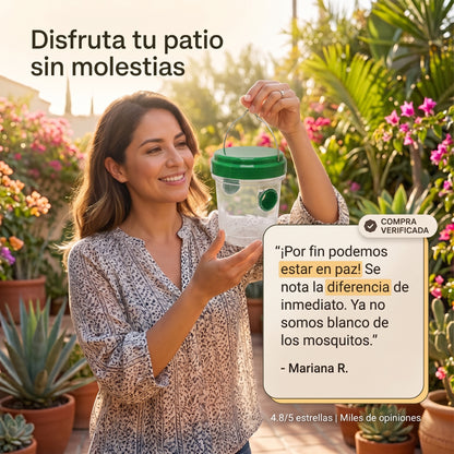 MOSQUREX™ - Trampa para mosquitos de exterior