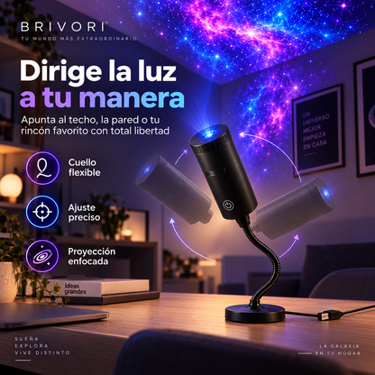Brivori™ - Proyector Galáctico HD