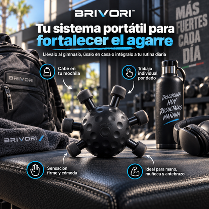 Brivori™ - Entrenador de Antebrazo y Agarre 360°