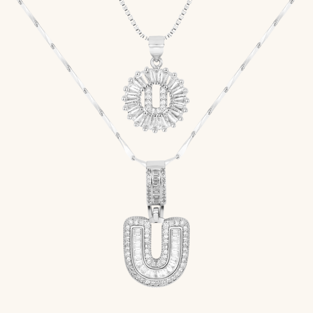 AURELIA™ – Collar Doble Inicial