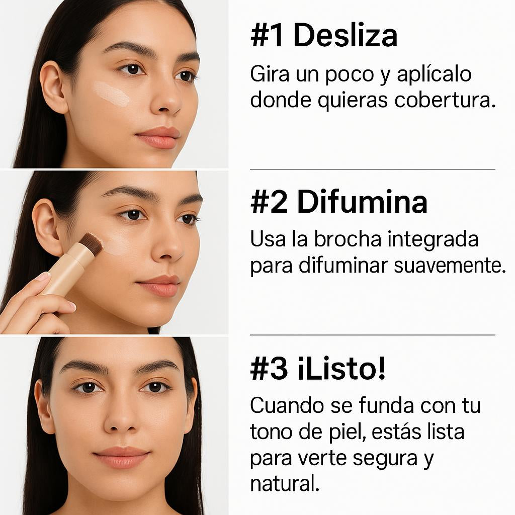 VeluSkin™ – Base inteligente con tono adaptable