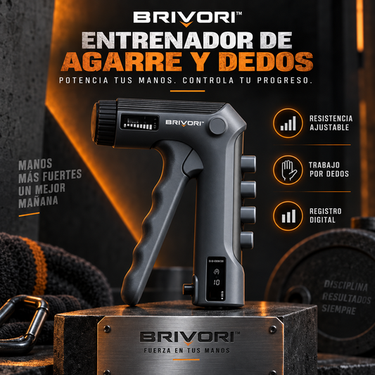 Brivori™ - Entrenador de Agarre Digital