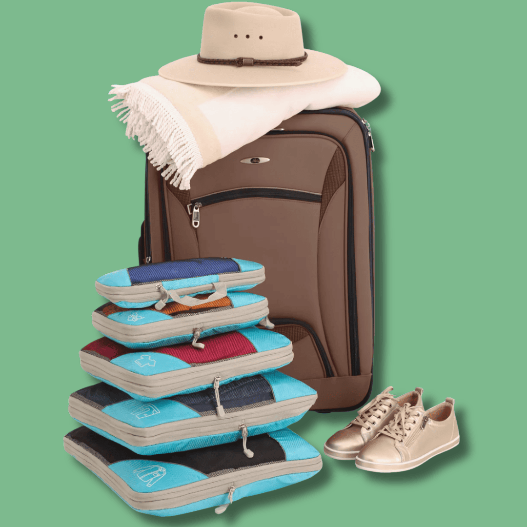 TravelEase™ – Organizadores de Maleta Compactos