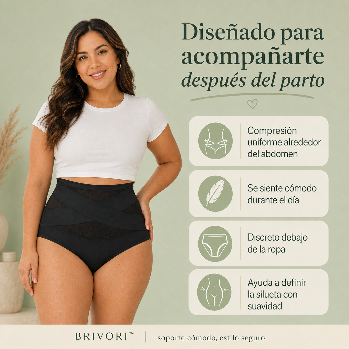 Brivori™ - Faja Moldeadora Postparto