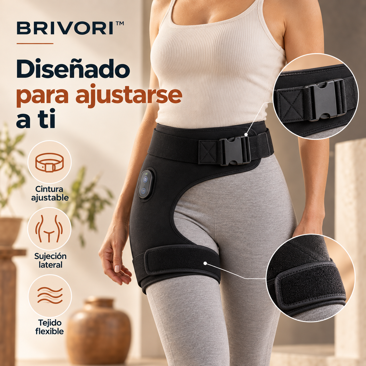 Brivori™ - Masajeador Térmico 4-en-1