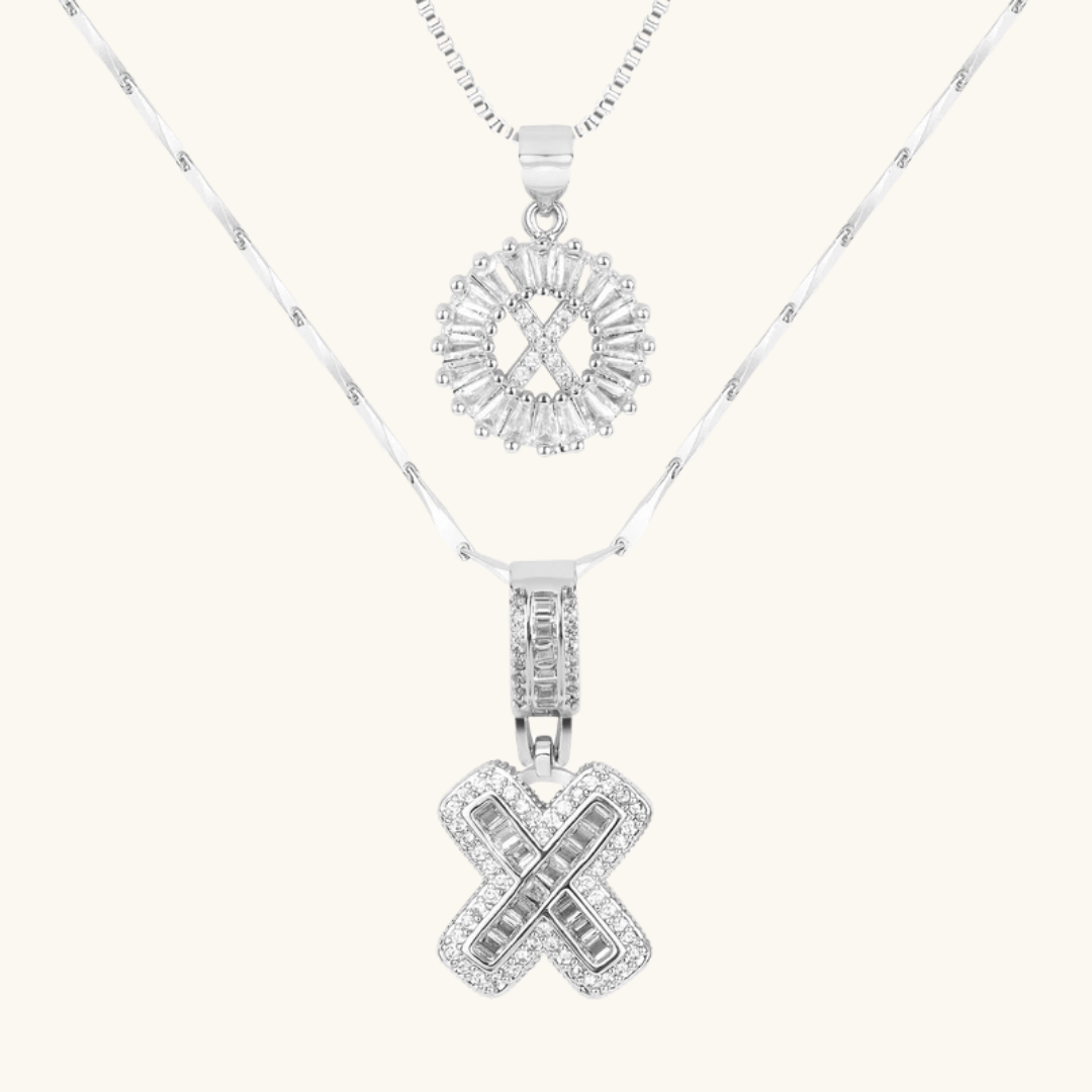 AURELIA™ – Collar Doble Inicial