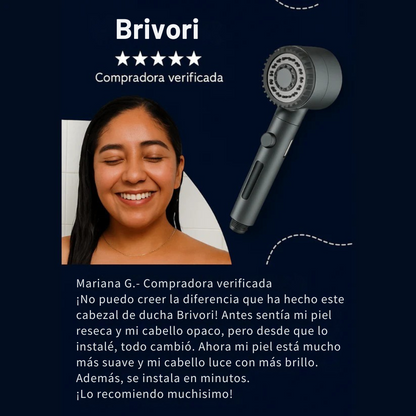 Regadera filtrante Voranex de Brivori™