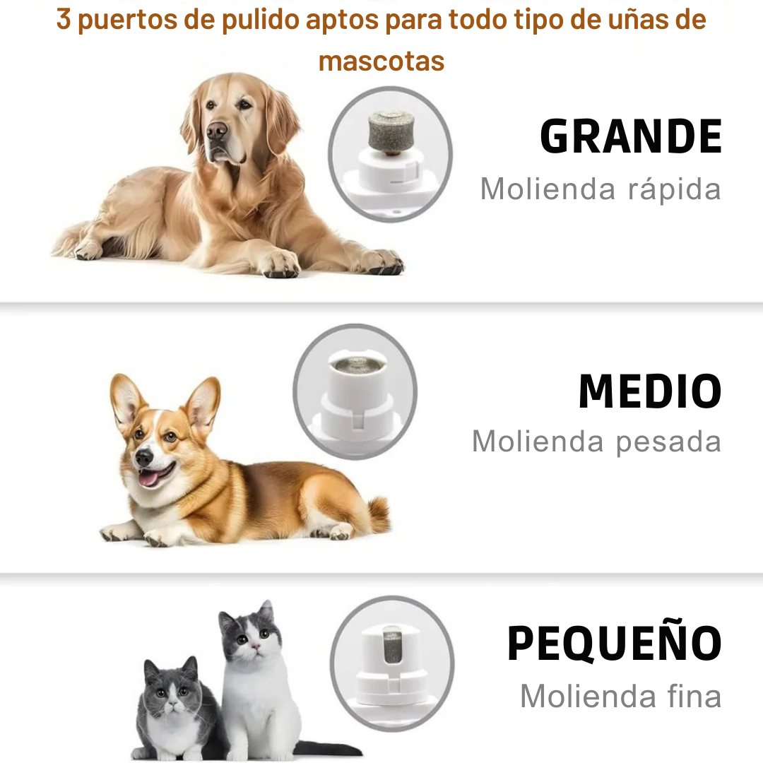 PAWLYNX™ – Cortauñas y limadora LED 2 en 1