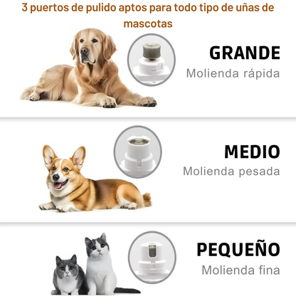 PAWLYNX™ – Cortauñas y limadora LED 2 en 1