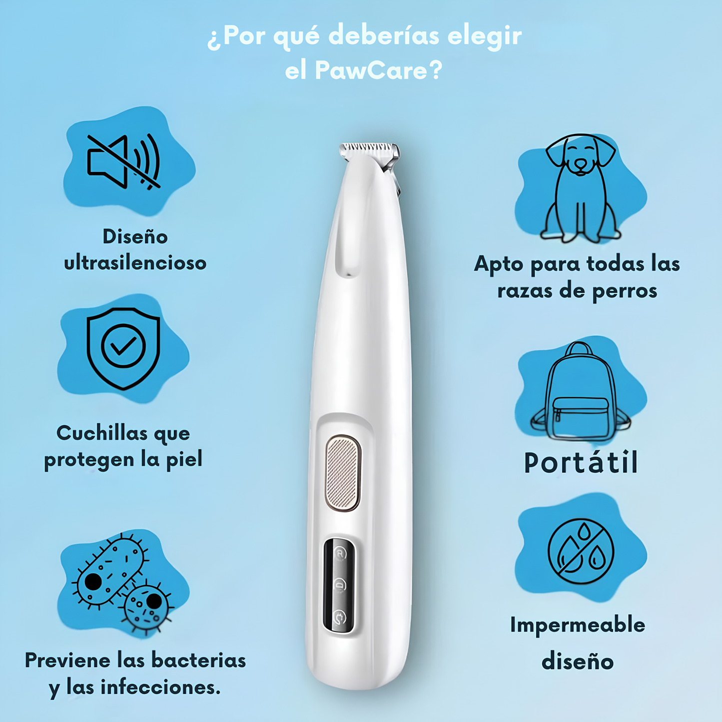 PawCare™ – Cuidado indoloro de las patas en segundos