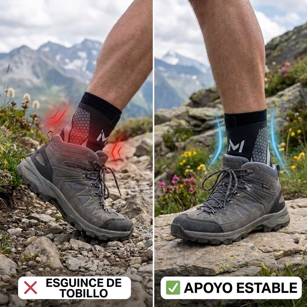 Brivori™ - Tobillera Deportiva de Compresión Ajustable