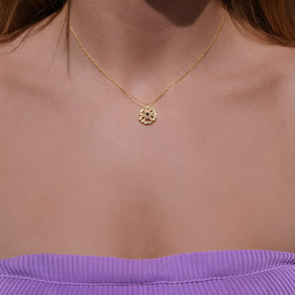 LUNARIA™ - Rosa Eterna y Collar Trébol