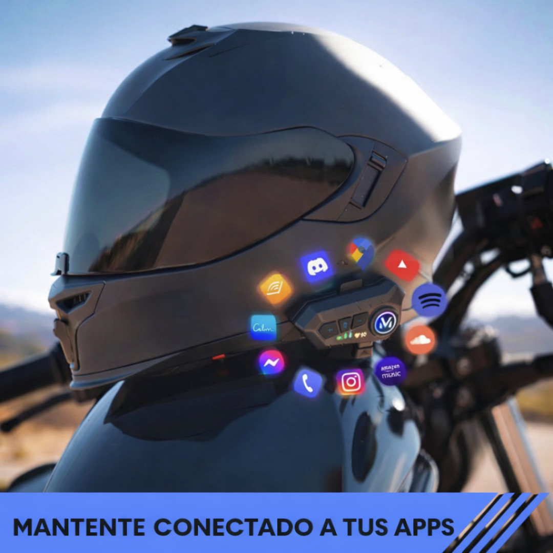 VELOXION™ - Intercomunicador inteligente para casco V12
