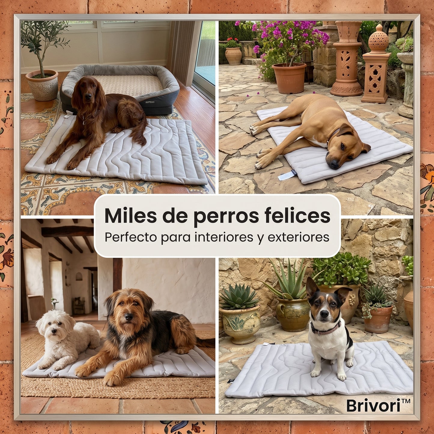 Brivori™ - Tapete Refrescante Reversible para Perros