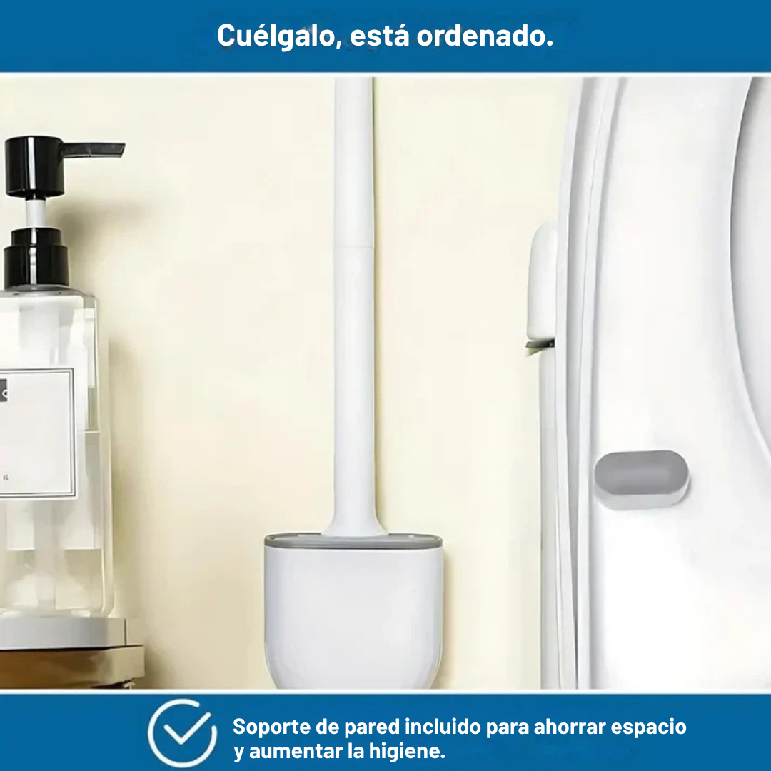 SilvraClean™ – Cepillo de silicona higiénico