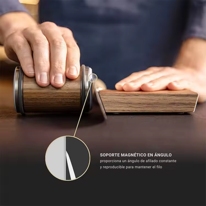 VOLTARE™ – Afilador Magnético de Rodillo