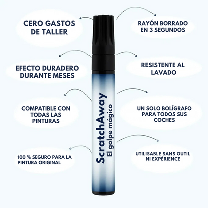 ScratchAway™ – El Marcador que Borra Rayones al Instante