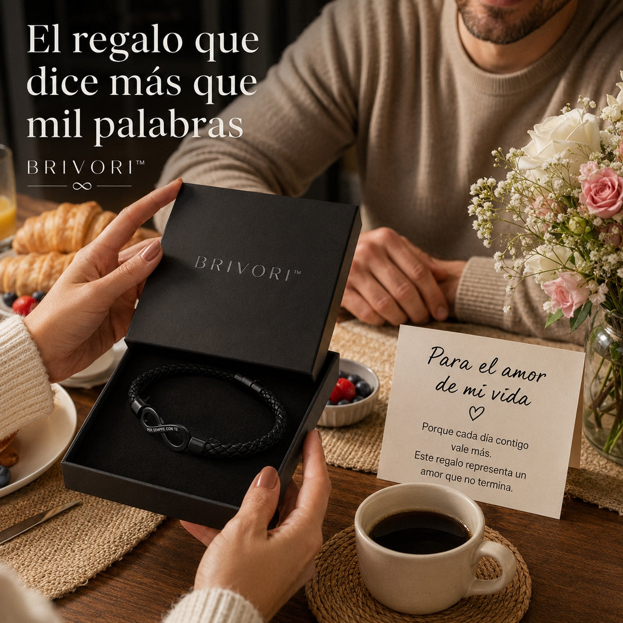 Brivori™ - Pulsera Infinita para Él
