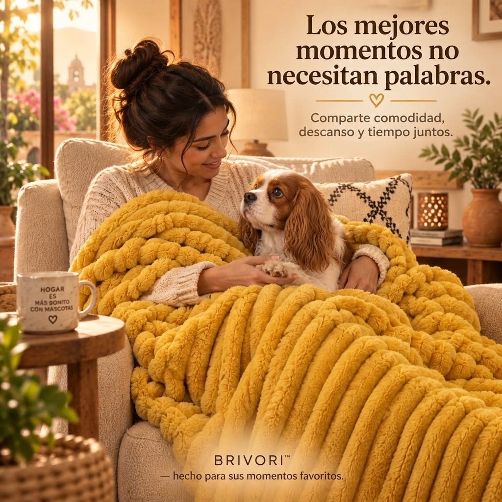 Brivori™ - Manta Suave para Mascotas
