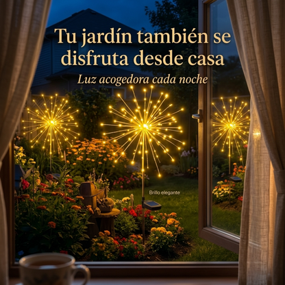 AURAFLEUR™ - Lámpara solar de jardín con forma de estrella