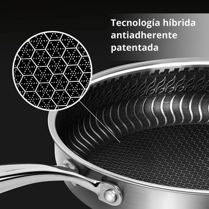 NOVACERA™ – Sartén Híbrido de Alto Rendimiento