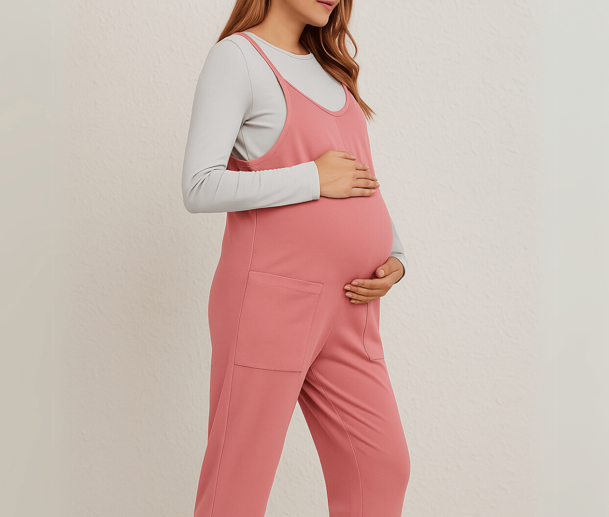 BelliEase™ – Mono Premamá y Postparto Oversized