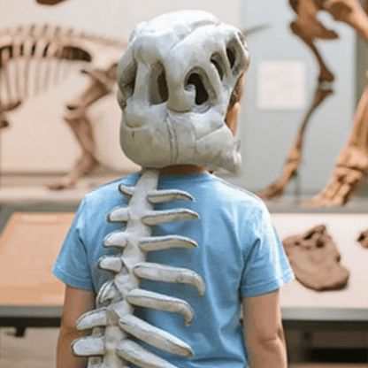 DinoSpine™ – Disfraz familiar de dinosaurios de peluche