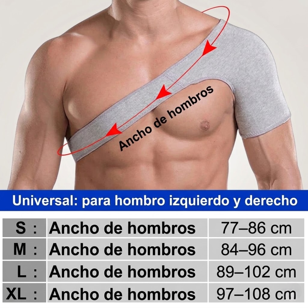 FLEXORÉA™ - Soporte de hombro de bambú