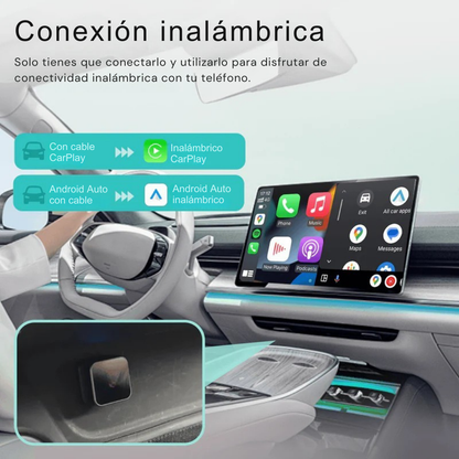 DriveLink™ – Conexión inalámbrica para CarPlay y Android Auto