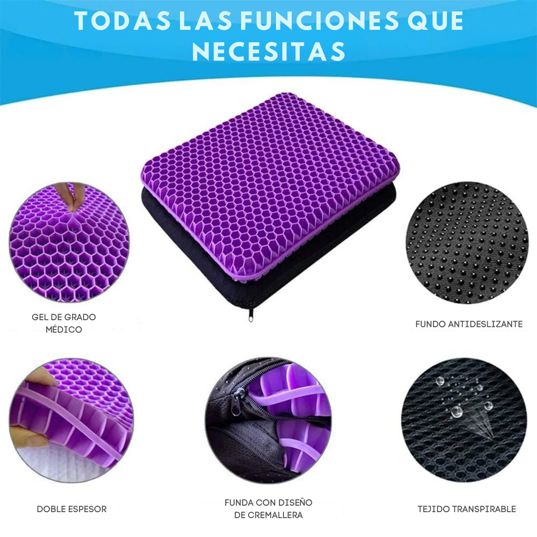 SitRelief™ – Cojín Ortopédico de Alivio Instantáneo