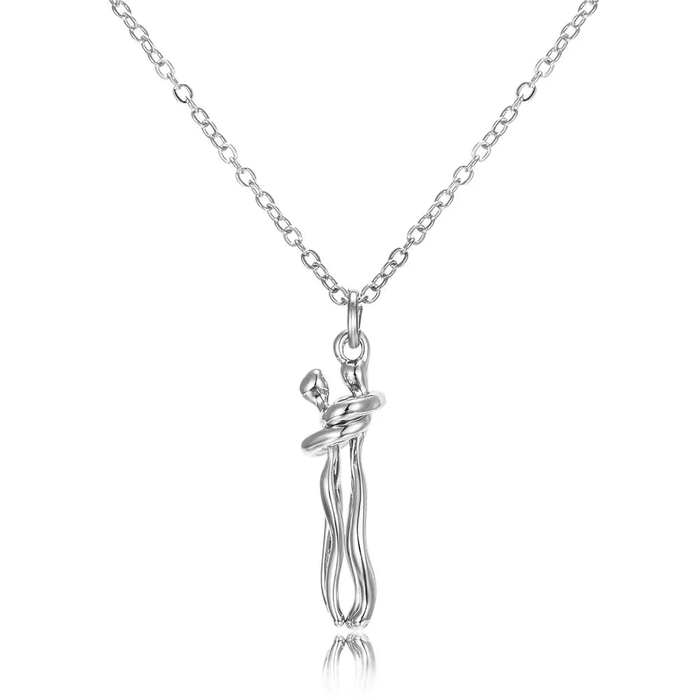 AbrazoEterno™ – Collar símbolo de amor infinito